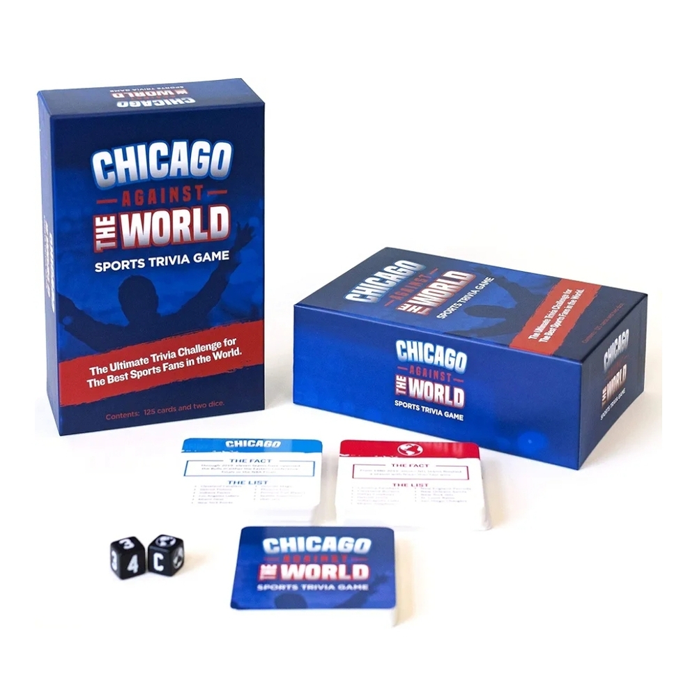 *PRICE FIRM* NWT Chicago Against The World Sports Trivia Game
